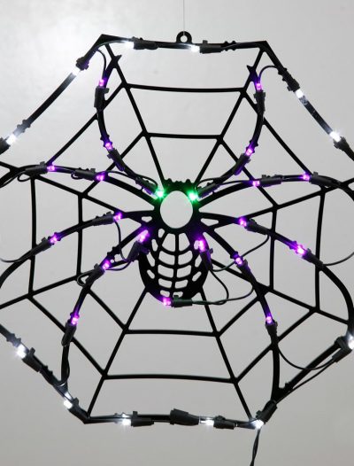 17 x 17 inch LED Spider Web For Christmas 2014